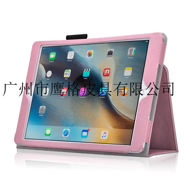 Gligle 200 шт/партия стиль Стенд чехол для Apple iPad Air 2 сна Смарт планшет кожаный чехол - Цвет: light pink