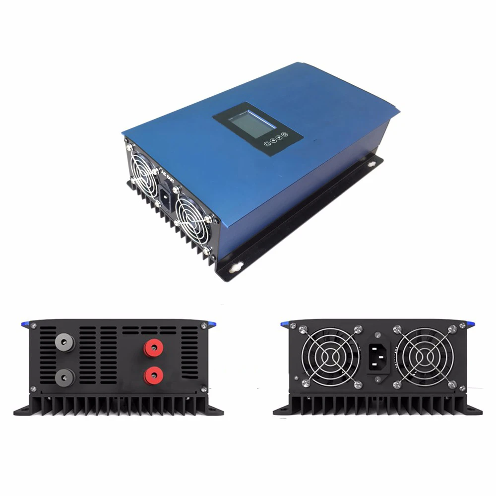 

1000W wind power grid tie inverter with dump load resistor 22-60V or 45-90V DC MPPT pure sine wave for DC output wind turbines