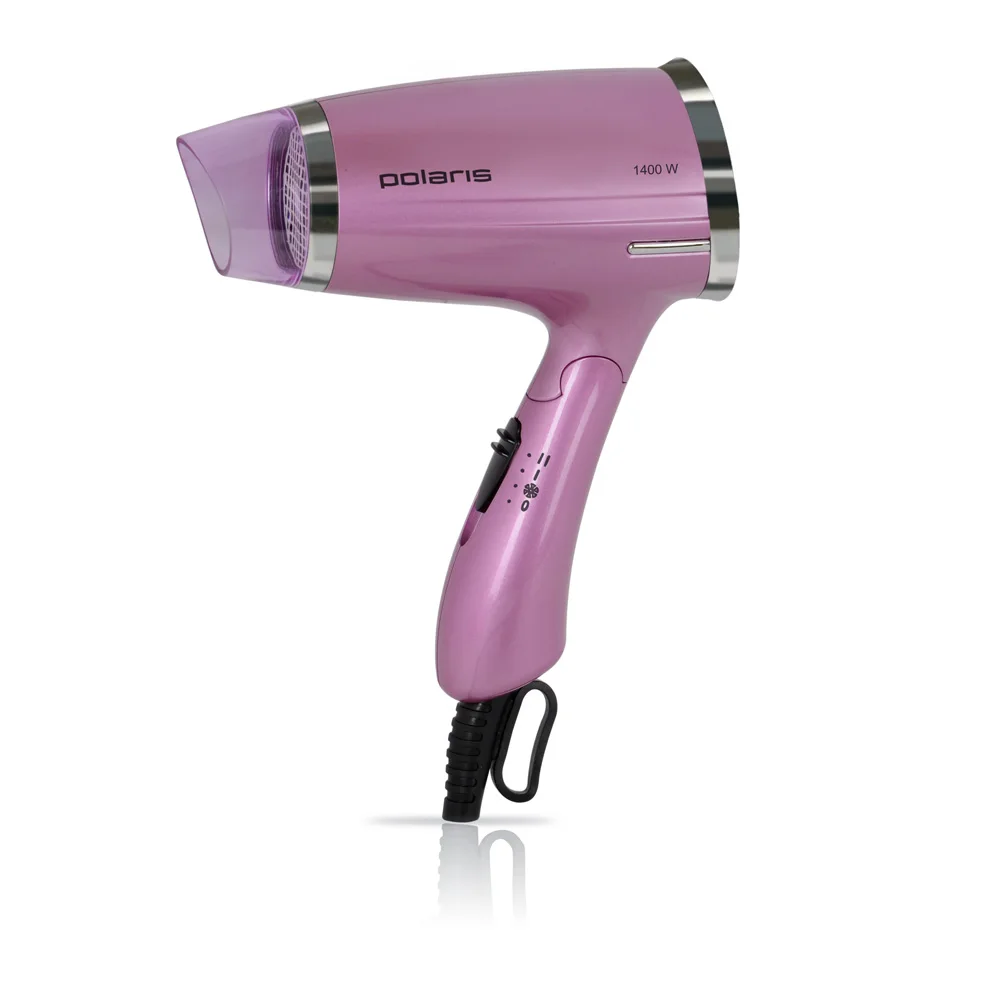 Polaris PHD1463T 1400W Hair Dryer 2 Heating modes foldable handle 2 rates Mini Ultra quiet