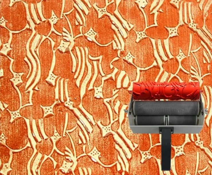 Настенное художественное панно разрисованный борд для украшения стен 7 дюймов резиновый ролик №. 045