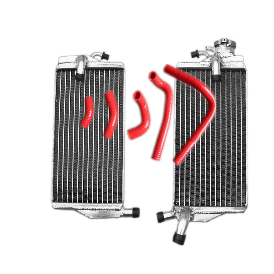 

Aluminum radiator and silicone radiator hose kit For Honda CR250 CR 250 2003-2008 colors: Red, Blue, Black