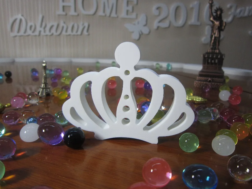 Новый стиль 10 см имитация деревянных букв Свадебные буквы белая бабочка Корона