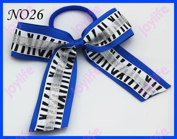Новые 30 шт. новейшая мода 5*6 ''Cheer ведущий волосы лук Разноцветные девушка держатели волосы бант