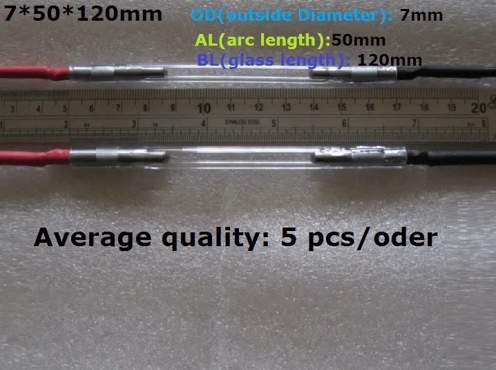 

key word wholesale price 7*50*120mm elight flash xenon shot lamp