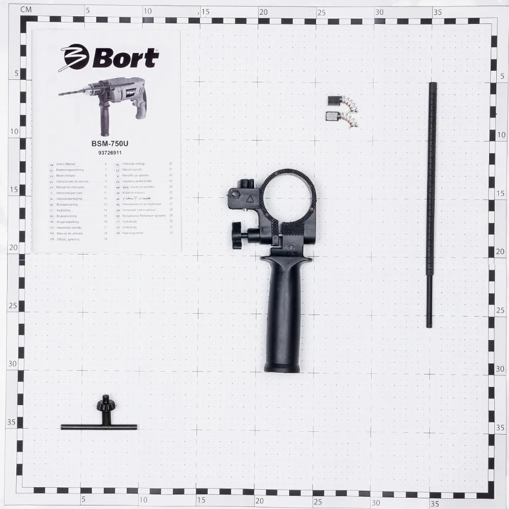 Дрель ударная Bort BSM-750U(750 Вт, реверс, регулировка скорости