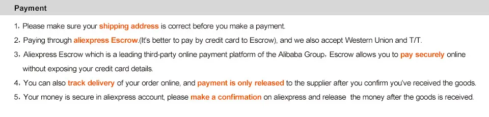 payment