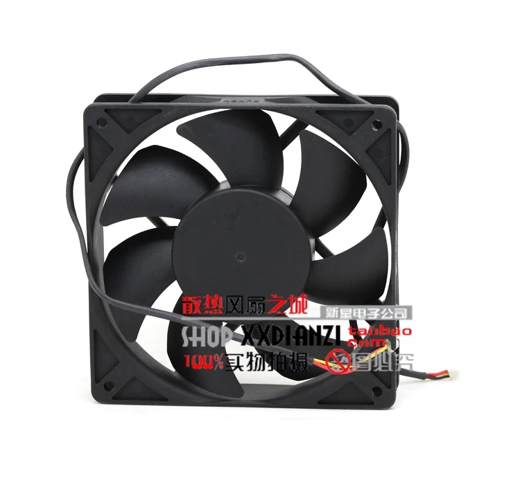 Sunon KDE1212PTB2 12025 12 V 2,6 W три проводной вентилятор стойло предупреждение