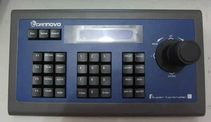 Controlador de Teclado Frete Grátis Dannovo Joystick Rs422 Rs232 Pelco-p - d Visca Dn-kb002 Rs485 8 Sistema de conferência