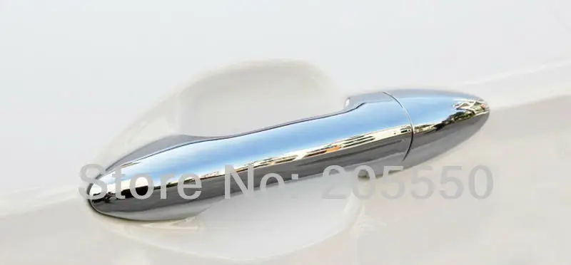 Автомобиль-Стайлинг ABS хромированный дверная ручка крышки Авто Интимные аксессуары Подходит для KIA K2 RIO 2011 2012 2013 4 шт. В комплект