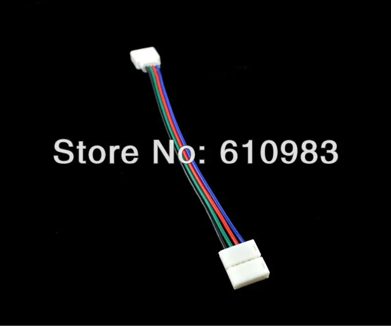 50 шт./лот 4PIN светодиодные полосы белого женский освободить сварочное 4 pin 5050 RGB 16 см кабель Бесплатная доставка