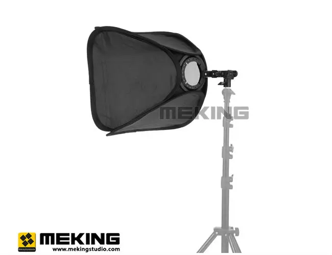 Meking E5050 софтбокс для вспышки Speedlite SpeedLight Flash 50 см 2" мягкая коробка с l-образным адаптером диффузор сумка для переноски