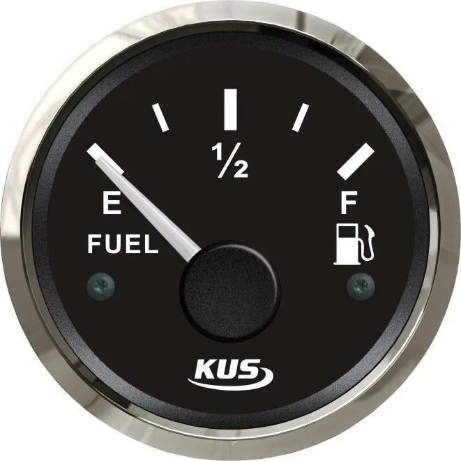 KUS " 52 мм датчик уровня топлива измеритель уровня топлива 12 в 24 В с подсветкой 0-190ohm сигнал KY10005