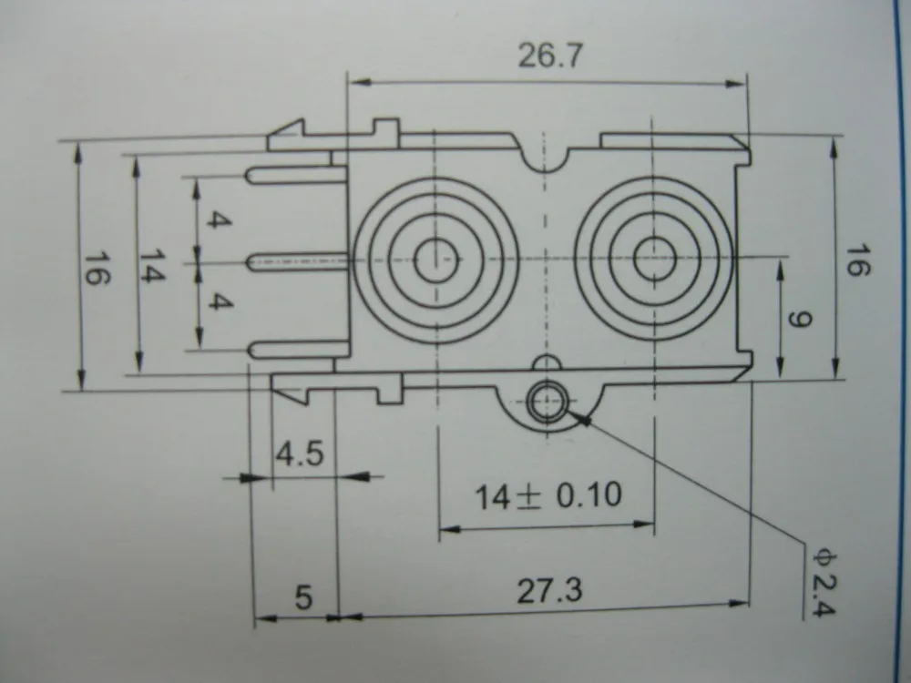 AV Pin Jack 2 цвета RCA женское аудио-видео AV Разъем AV2-9 500 шт в партии