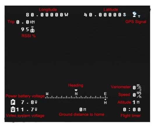 2013 Новое поступление Циклоп Бриз OSD V1.0 мультикоптера и мини квадрокоптера fpv