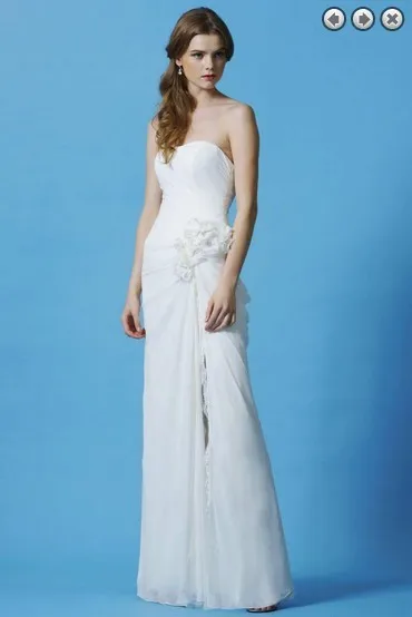 Ужин 2013, vestidos formales, новые модные белые длинные платья невесты для матери невесты с кружевной курткой