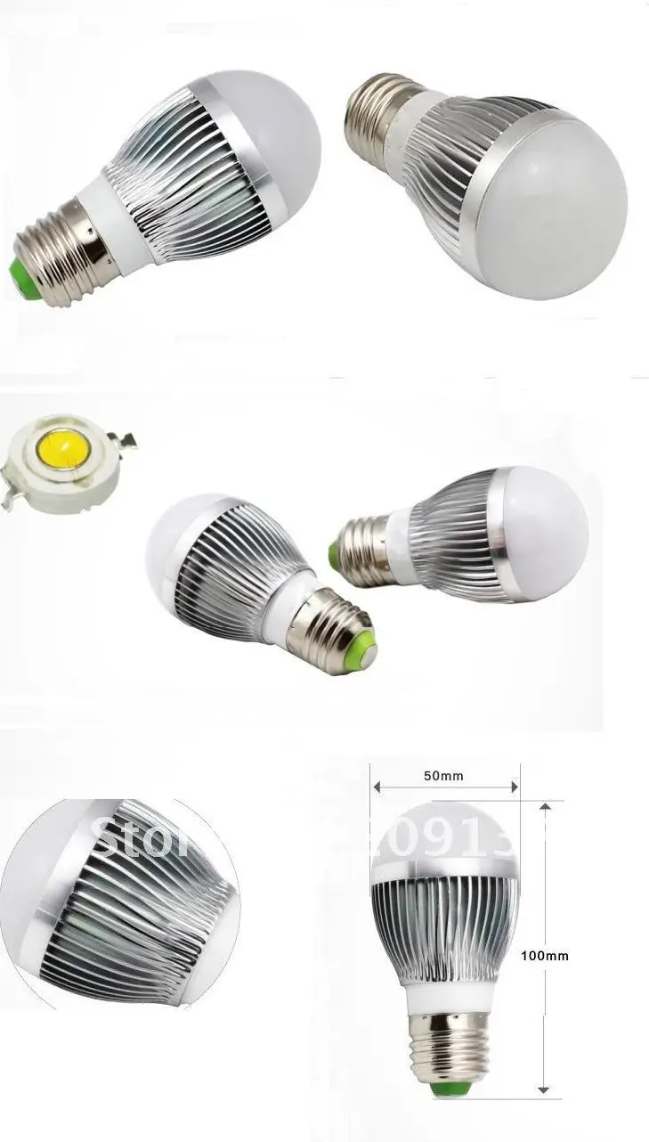 50 шт. Оптовая продажа-Высокая мощность CREE 9 Вт 12 Вт светодиодные лампы накаливания E27 85-265 В LED светильники светодиодные лампы доставка DHL