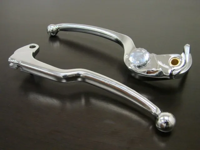 Chrome тормозной суппорт тормоза мотоцикла клатч рычаги Ручка для Suzuki GSX-R GSXR 600 750 2004 2005 мото универсальный