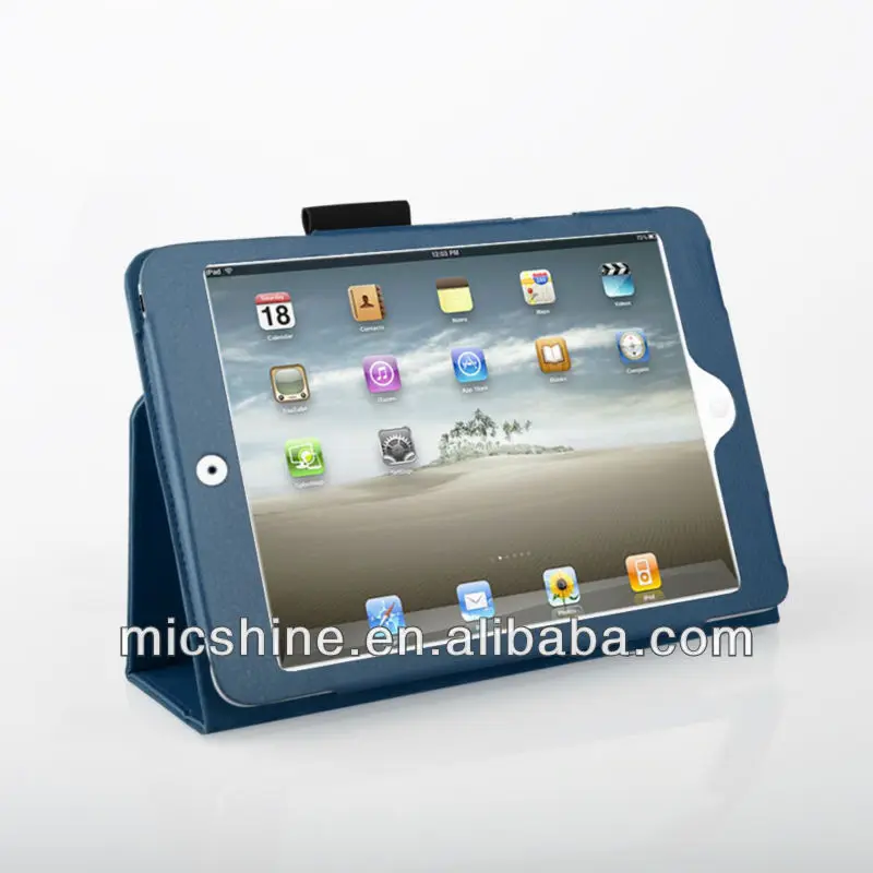 Gligle Зажим для ремня чехол кожаный чехол для ipad мини-призмы подставка кожаный чехол для ipad mini 1/2/3 200 шт./лот