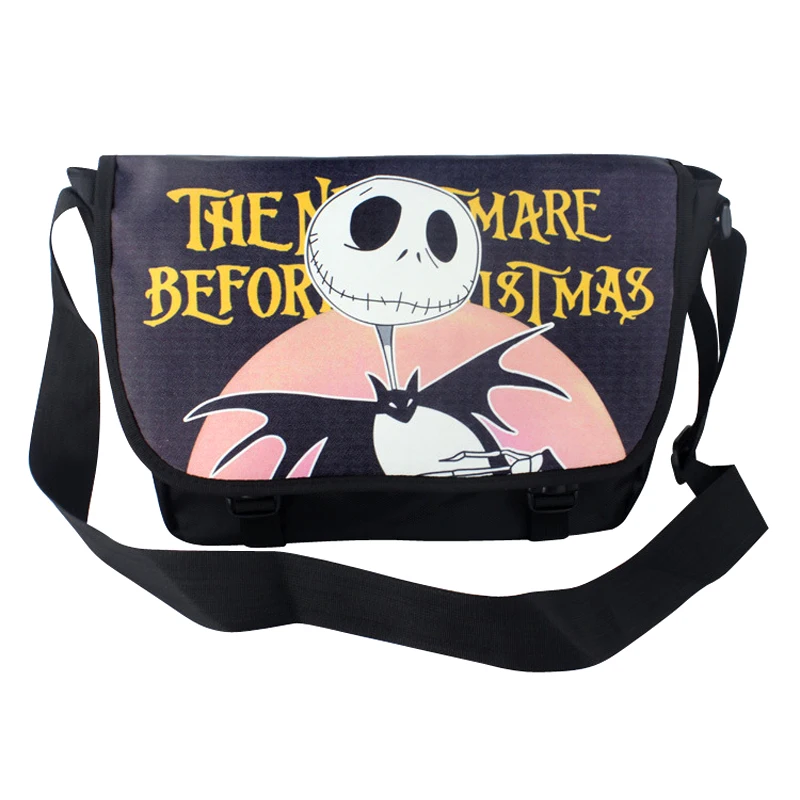 

Cool Polyester shoulder bag printed with Jack Skellington of The Nightmare Before Christmas Type A