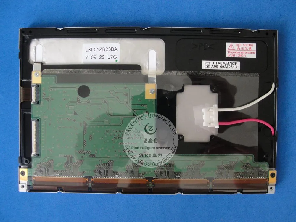 LTA070B790F LTA070B792F EDTCB23QAF 7," дюймовый ЖК-дисплей Экран дисплея для автомобиля gps навигации