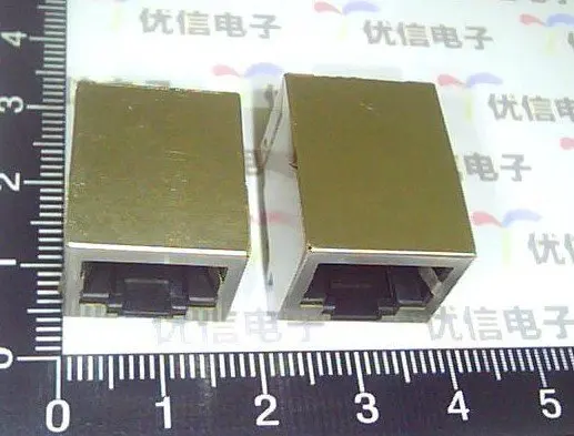 RJ45 8 P Экранирование сетевая кристаллическая головка гнездо/короткие средства ухода за кожей