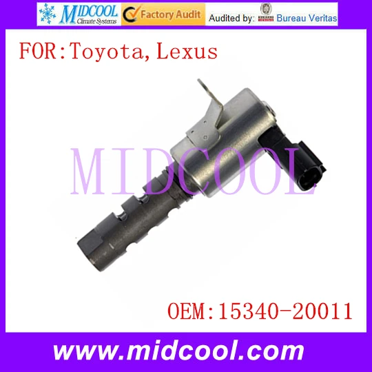 

New Oil Control Valve VVT Variable Timing Solenoid use OE NO. 15340-20011 / 1534020011 for Lexus Toyota