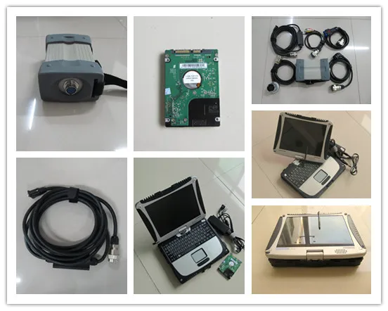 

mb star diagnosis c3 with newest software 120gb hdd with cf19 touch screen laptop all cables full set ready to work