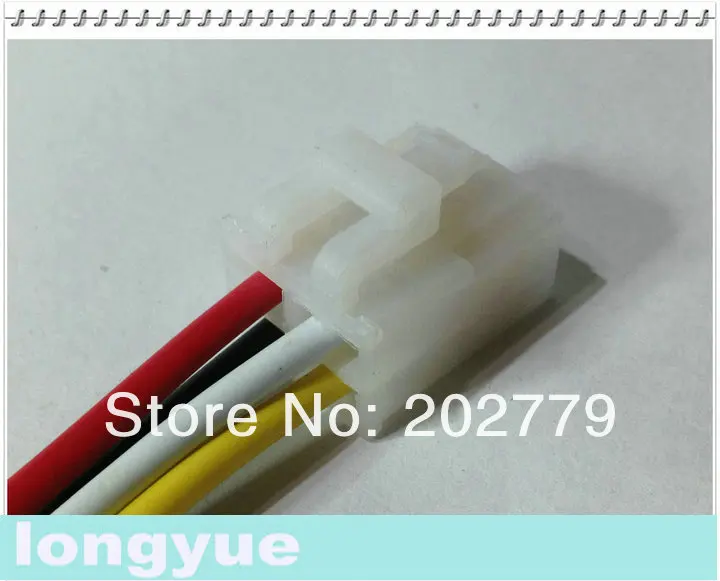 Longyue 50 шт. 4 Pin/way релейный разъем розетка Pigtail 15 см провод