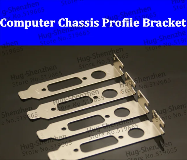 Modest High quality computer chassis PCI profile bracket VIDEO LFH  video card bracket for Graphics card--10pcs/lot