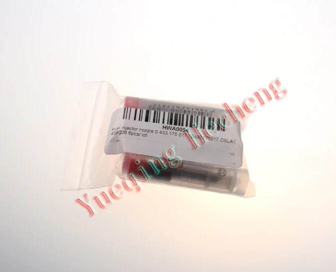 

Fuel injector nozzle 0 433 175 017 / 0433175017 DSLA145P208 6pcs/ lot
