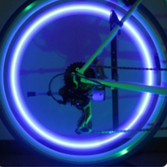 blue Светодиодный фонарь LEADBIKE, велосипедный светильник, Аксессуары для велосипеда, велосипедное колесо, спицы, цвет Eclairage Velo Luz De Bicicleta Bisiklet Aksesuar - Цвет: blue