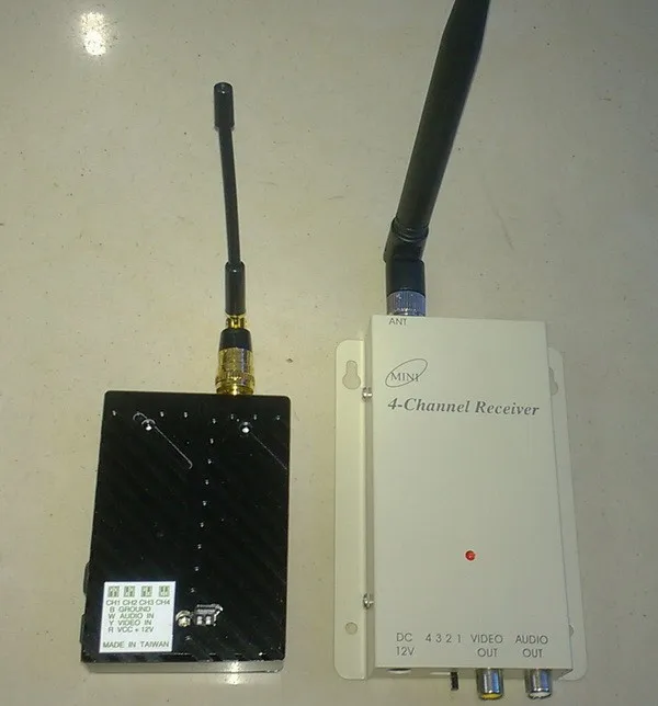 5 Вт новое и сделано в Тайване 1,2G беспроводной приемопередатчик 1,2G Видео Аудио беспилотный передатчик приемник, 1,2G передатчик для FPV
