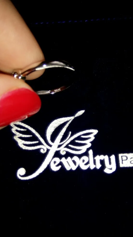 JewelryPalace Бесконечность Навсегда Любовь Цирконий Годовщина Обещание Кольца Для Женщин Подлинная Стерлингового Серебра 925 Изящных Ювелирных Изделий