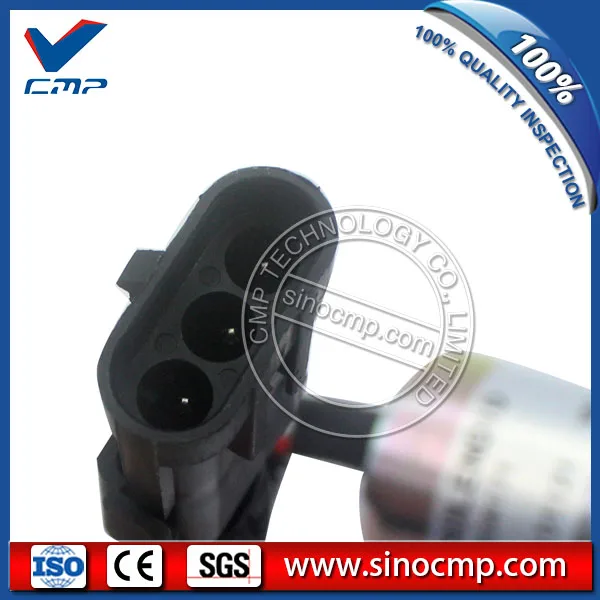 Excavator fuel shutdown solenoid valve 3934171 for cummins