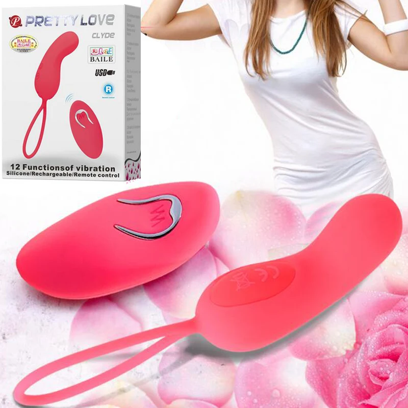 Интимные изделия вибратор 12 Частотный вибрирующее прыгающее яйцо с