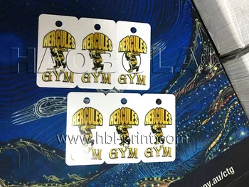 

3tags in one card each tag with unique barcode 5mm hole punched one card can be broke into 3tags