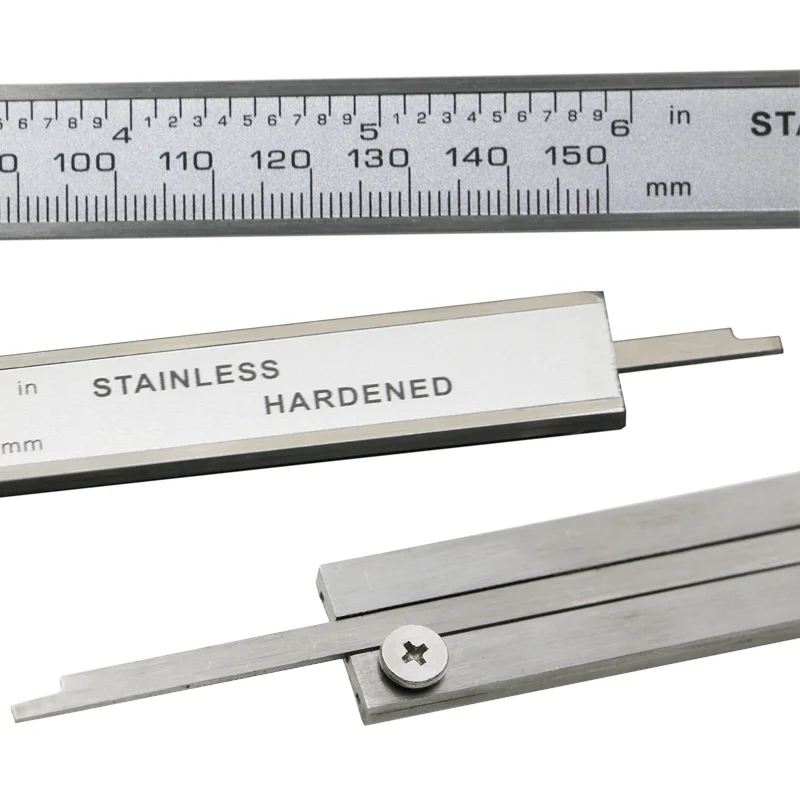 Штангенциркуль цифровой с ЖК дисплеем 0 150 мм 6 дюймов|vernier caliper electronic|metal casing digital