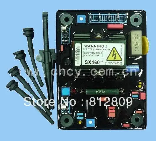 AVR SX460 3 шт./лот Красный конденсатор и мягкий высокое качество автоматический регулятор напряжения + Бесплатная доставка по FedEx/DHL/UPS EMS