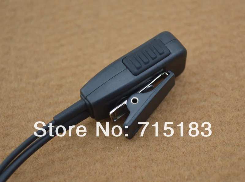 Kirisun KME-009 Air-Tube акустический наушник-микрофон с PTT для Kirisun PT5200 PT4200 PT260 PT3600 PT558 PT558S