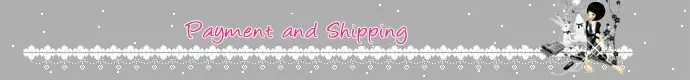 Payment and Shipping