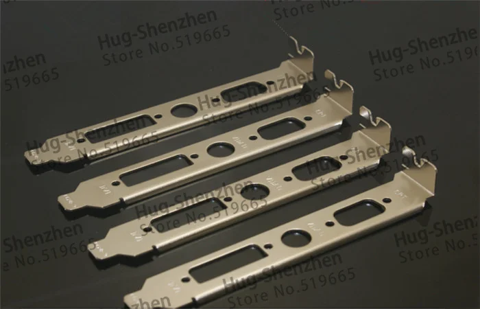 China Computer Chassis PCI Profile Bracket CRT VIDEO DVI 12CM bracket For Graphic Card