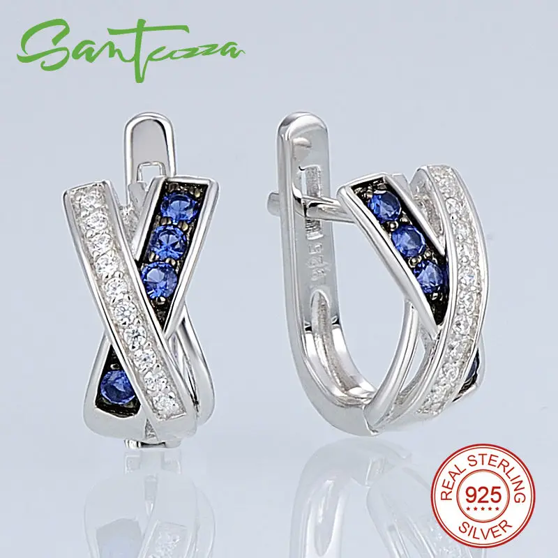 Silver Earrings E304249SBZZSK925-SV8