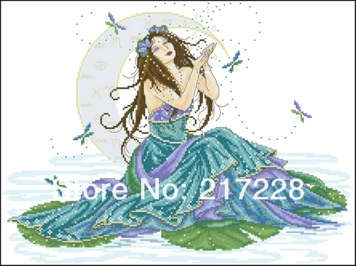 CS-081WM cross stitch kit set embroidery Water Goddess.jpg