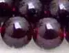 Продажа Большой 10-11 мм AAA круглые высокое качество природный гранат Бусины 18 "necklace-nec5541 оптовая продажа/Розничная продажа Бесплатная