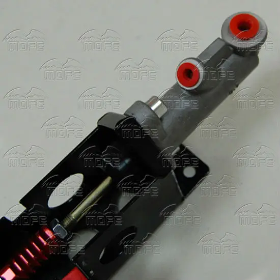 Universal Aluminum Master Cylinder 0.7 Inch Vertical Horizontal Racing Drift Rally Hydraulic Handbrake Hand Brake Purple Red Black Blue hydraulic hand brake-red (2)