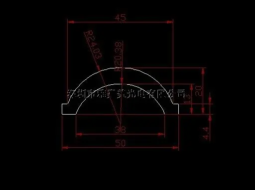 Шахтерские лампы, светодиодный из оптического стекла объектив диаметром 50 мм meniscus объектив вогнутые выпуклые линзы