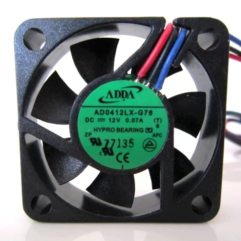 Для ADDA AD0412LX-G76 40*40*10 мм 4 см 40 мм 4010 DC 12 В 0.07A Hypro подшипник вентилятор охлаждения серверный вентилятор