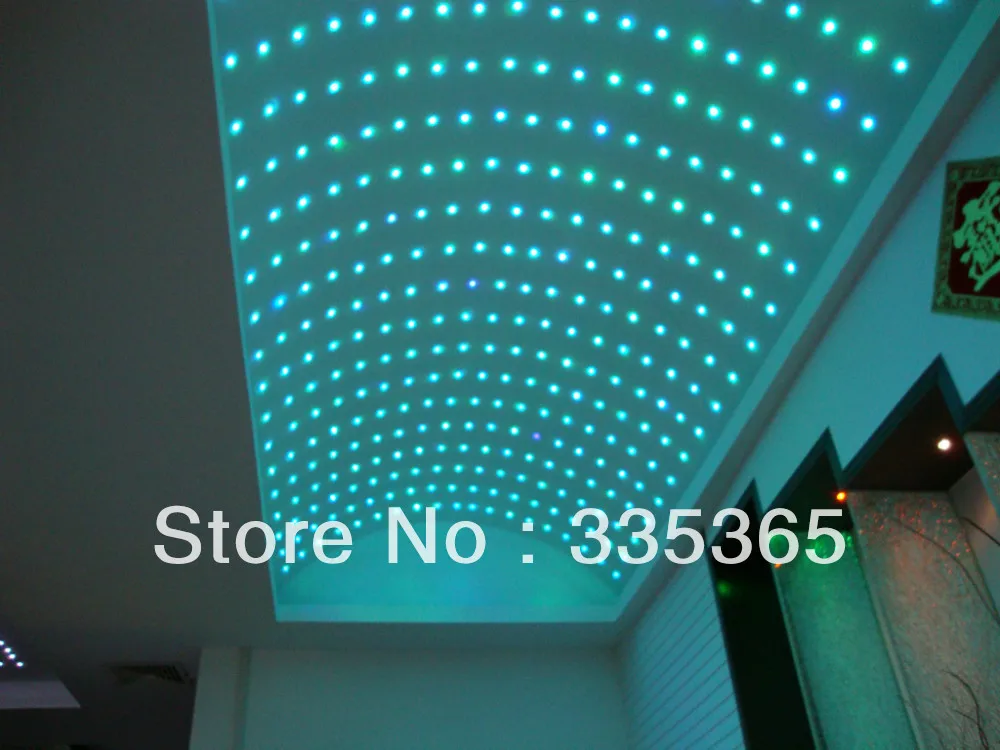 20 шт. водостойкий 0,3 Вт rgb led ванная комната свет с 1 шт. контроллер и 1 шт. adpater