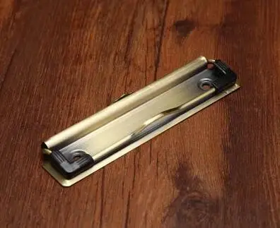 bronze 12cm DIY меню журнал металлическая доска клип. Аксессуары для печатных досок - Цвет: bronze 12cm