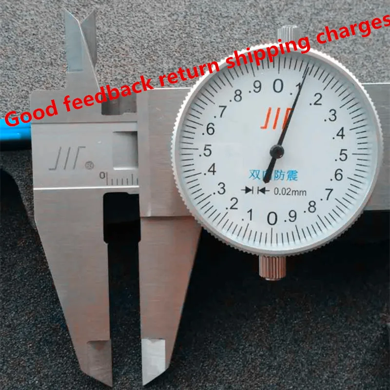 0 150mm Stainless steel precision dial font b caliper b font slide calliper rule vernier font